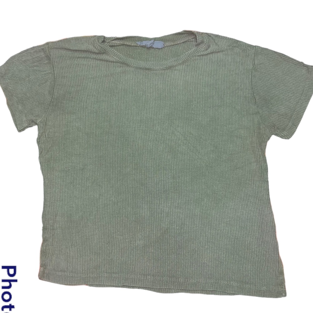 Olive Green Crop Too